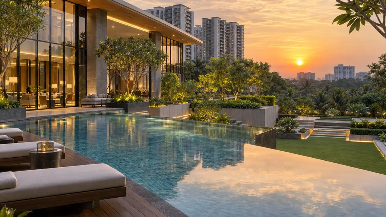 2.5 BHK — Balcony — Nivara Grove