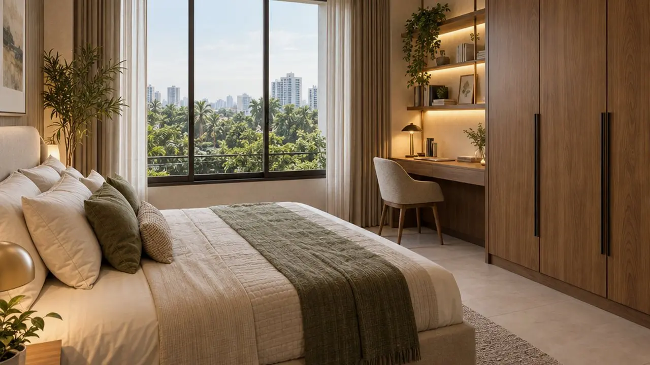 2.5 BHK — Bedroom 3 — Nivara Grove