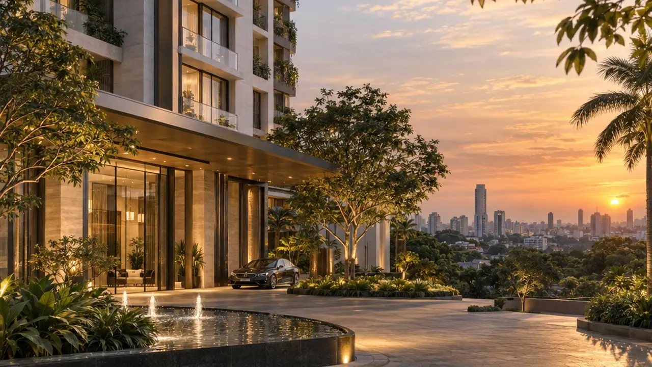 3 BHK — Bedroom 2 — Tavira Heights