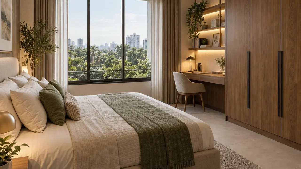 3 BHK — Bedroom 3 — Tavira Heights