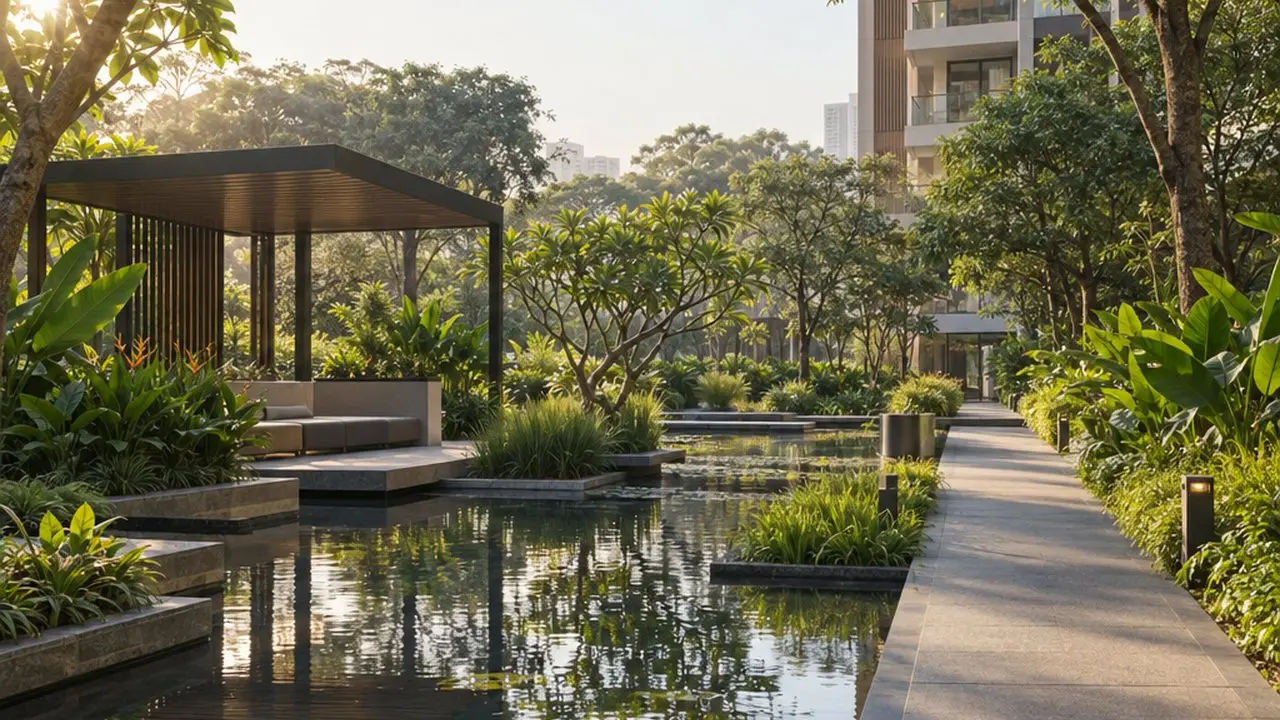3 BHK — Garden — Tavira Heights
