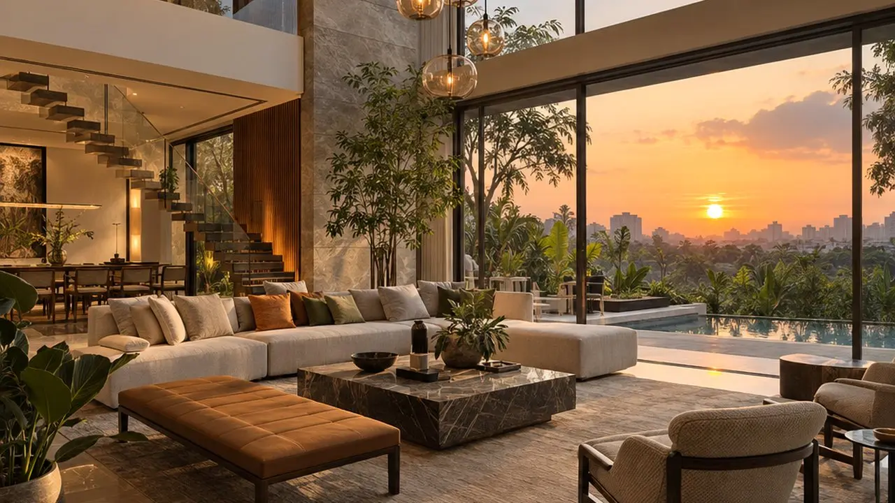 Living room — Celestara Homes