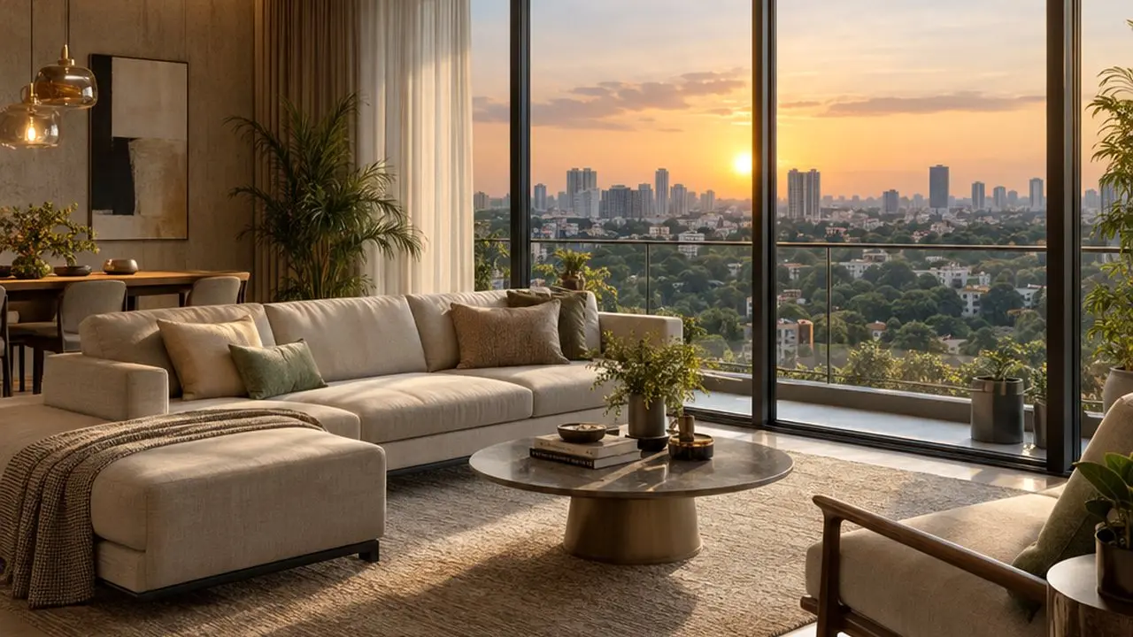 Living room — Asterion Heights