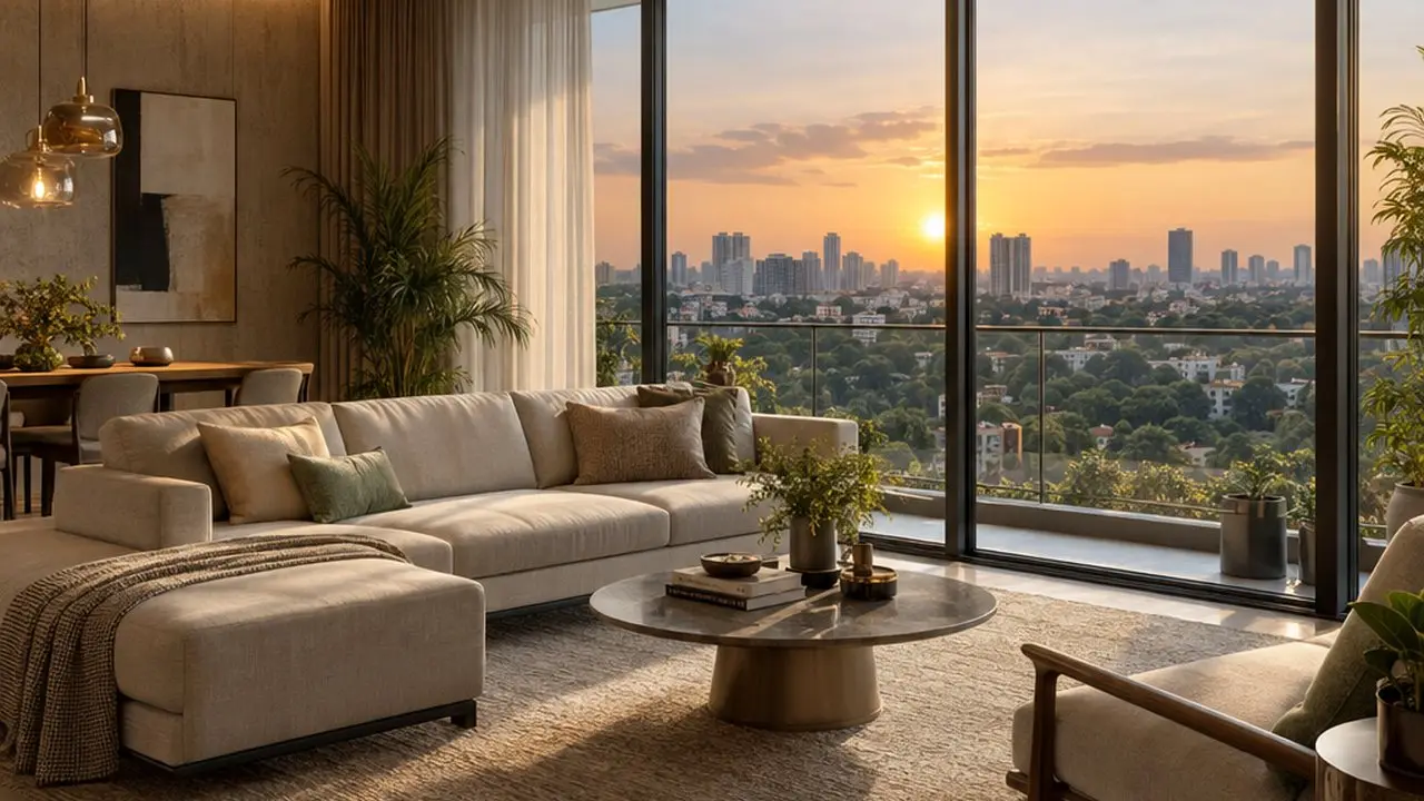 Living room — Creston Vale