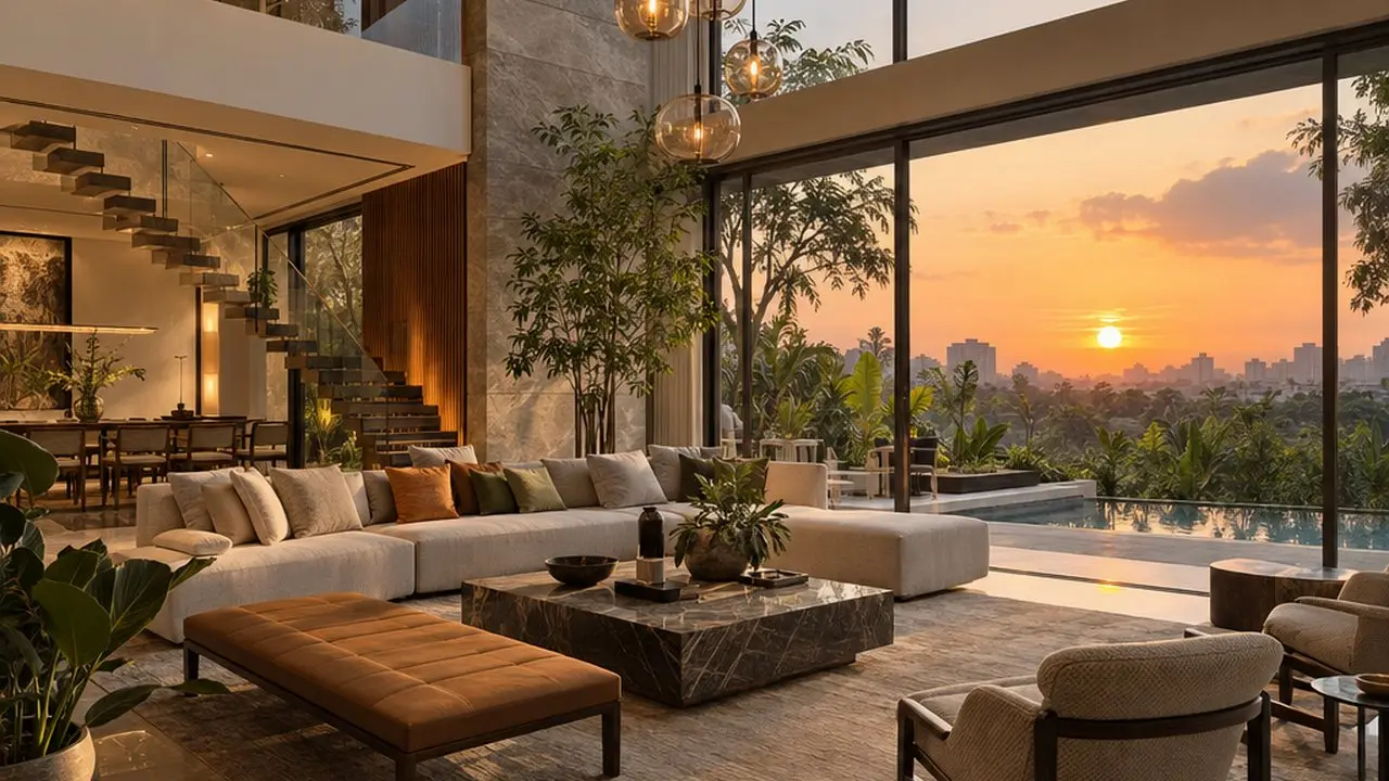 Living room — Elara Terraces