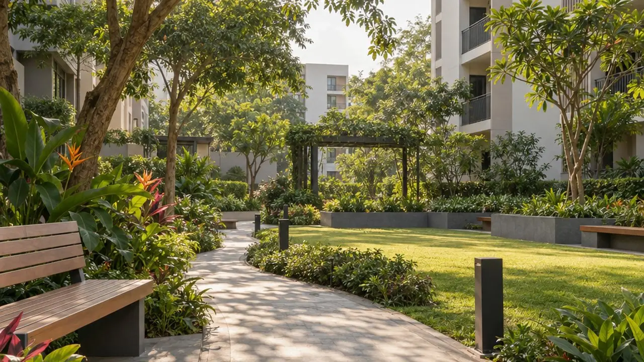 2 BHK — Garden — Brighthaven Homes