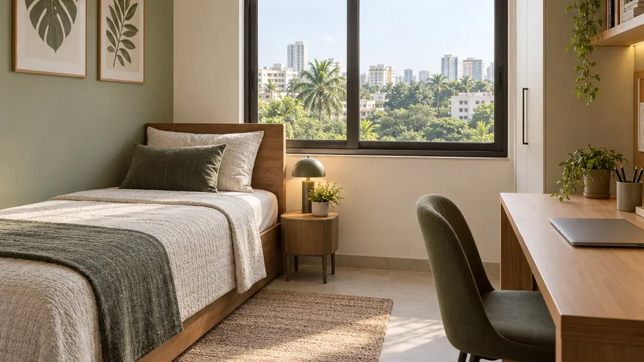 1 BHK — Bathroom — Mosslight Residences
