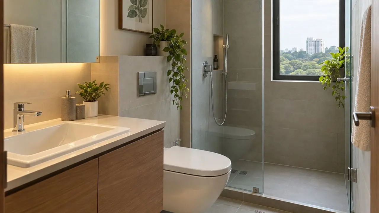 1 BHK — Kitchen — Mosslight Residences