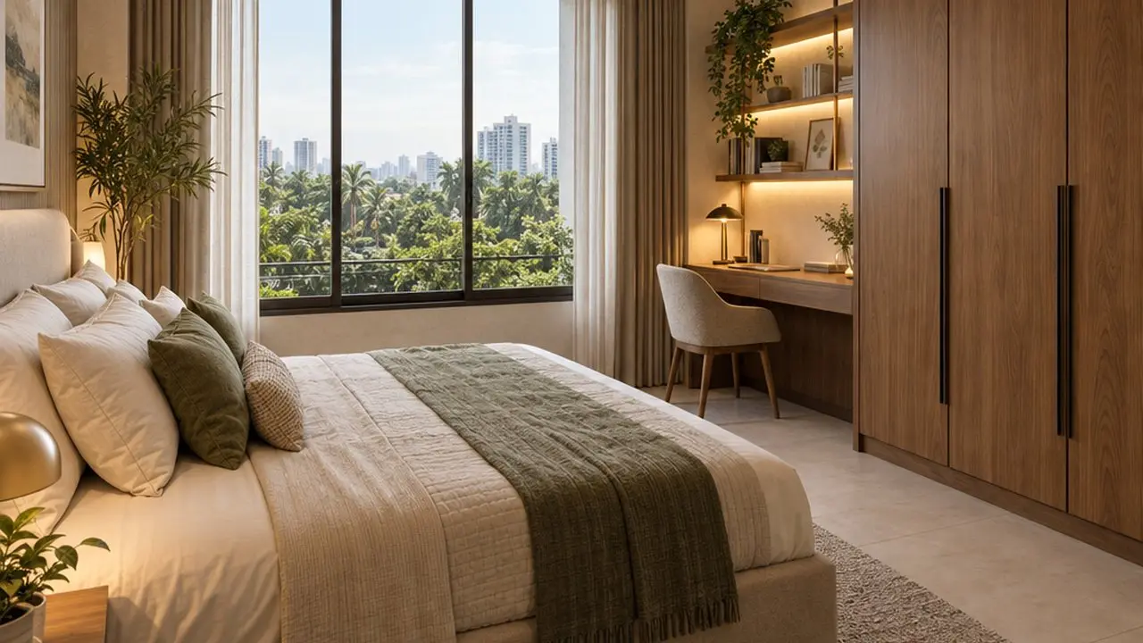 3 BHK — Bedroom 3 — Skybloom Court